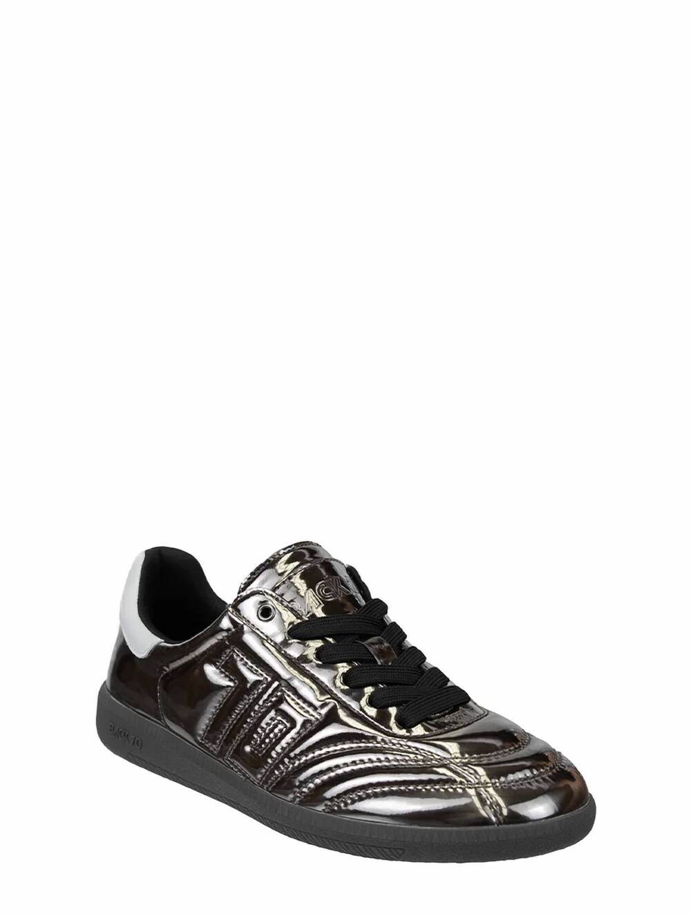 NEW BACK 70 women's fluffy sneaker in gunmetal